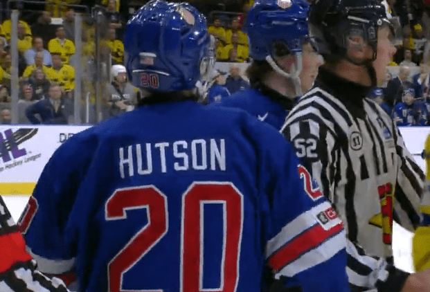 Montreal Canadiens prospect Lane Hutson