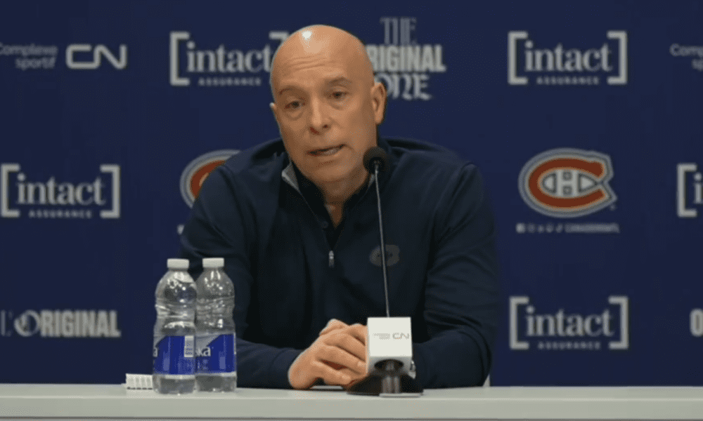 Montreal Canadiens GM Kent Hughes