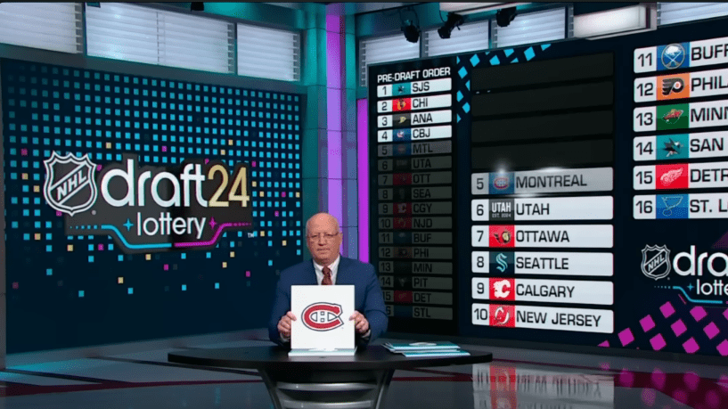 Montreal Canadiens draft lottery
