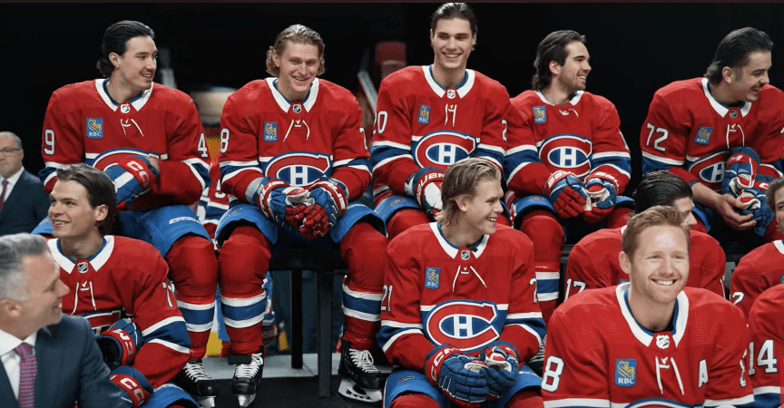 Montreal Canadiens team photo habs