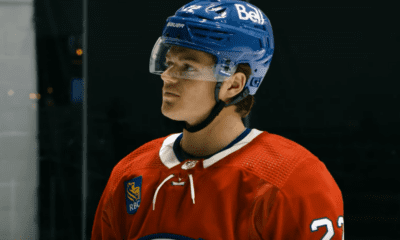 montreal canadiens forward cole caufield