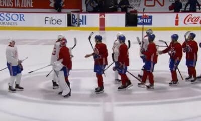 montreal canadiens intrasquad game practice camp