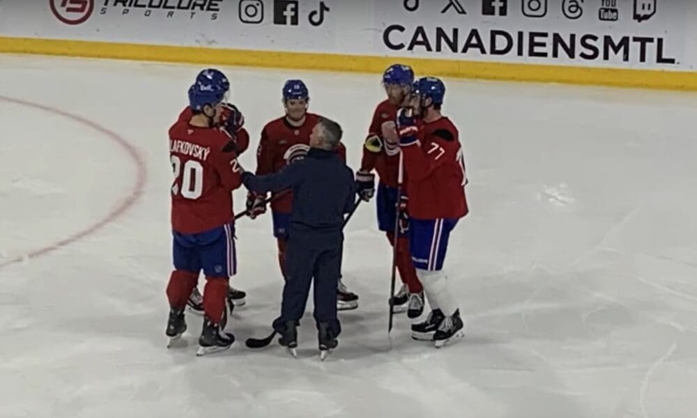 montreal canadiens practice picture 2