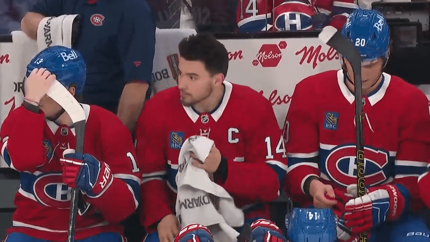 montreal canadiens suzuki caufield slafkovsky