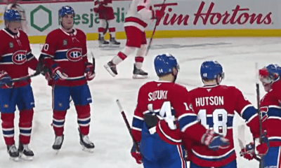 montreal canadiens hutson suzuki slafkovsky laine caufield