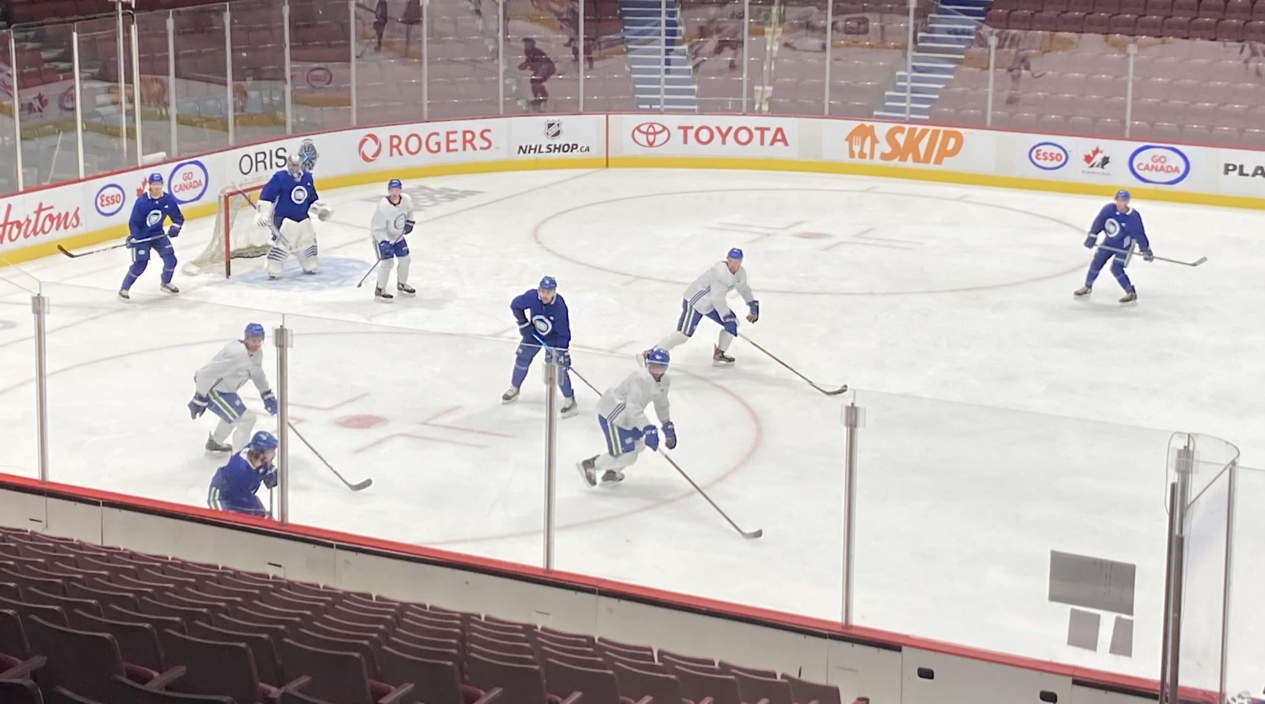 Vancouver Canucks, practice