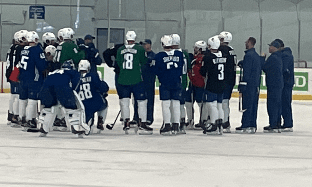 Vancouver Canucks, training camp