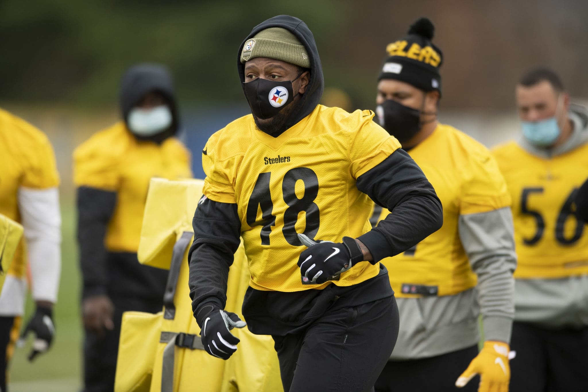 Steelers Place LB Bud Dupree on Injured Reserve, Promote S Antoine Brooks  to Active Roster