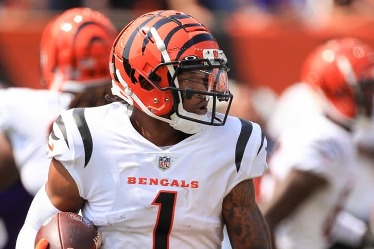 Bengals WR Chase Rookie Steelers