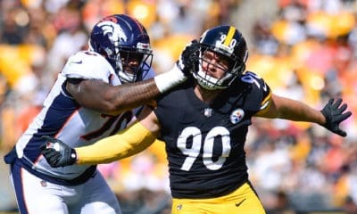 Steelers OLB T.j. Watt Denver Broncos