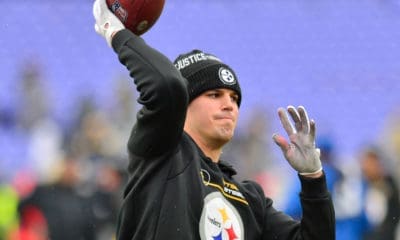 Pittsburgh Steelers QB mason Rudolph