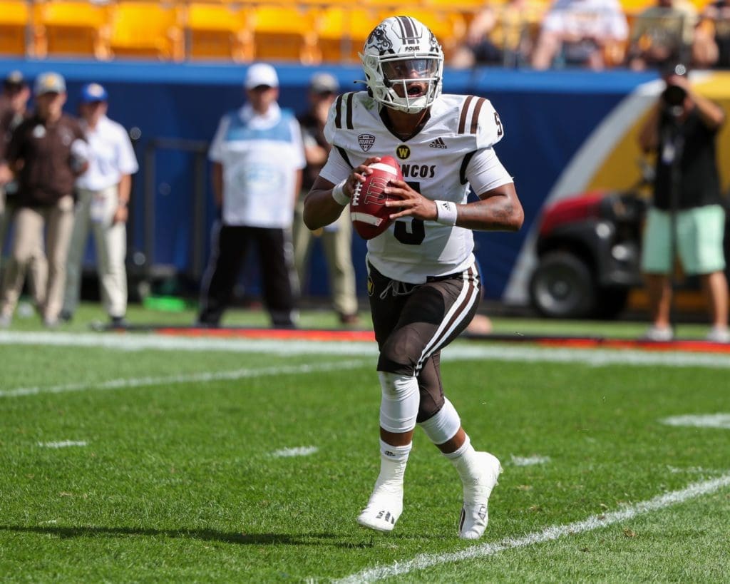 Western Michigan QB Kaleb Eleby, WR Skyy Moore invited to 2022 NFL combine  