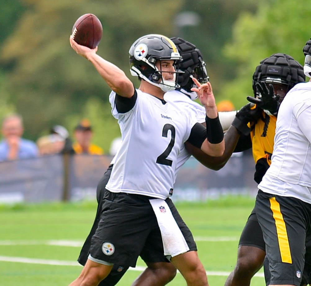 Steelers QB Mason Rudolph