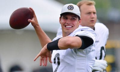 Steelers QB Mason Rudolph