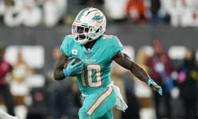 Steelers Playoff Miami Dolphins WR Tyreek Hill