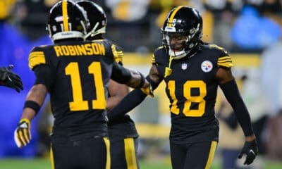 Pittsburgh Steelers WR Diontae Johnson, Allen Robinson II