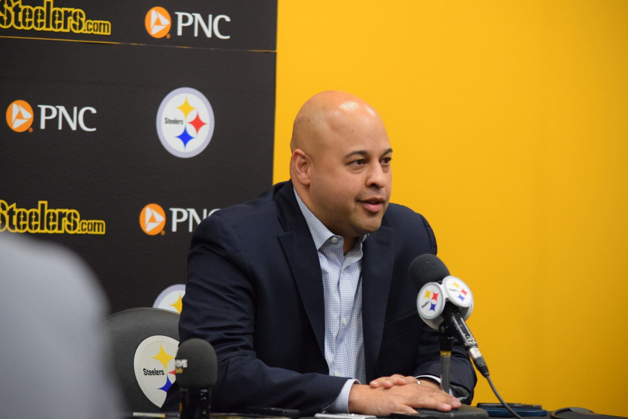 Pittsburgh Steelers general manager Omar Khan.