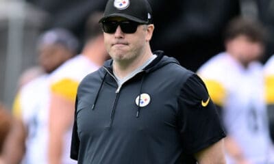 Steelers offensive coordinator Arthur Smith