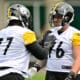 Pittsburgh Steelers OT Troy Fautanu, Broderick Jones