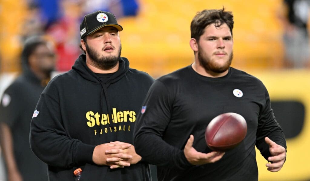 Pittsburgh Steelers C Zach Frazier Nate Herbig