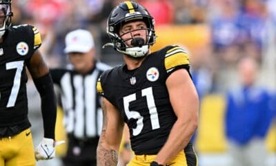 Steelers outside linebacker Nick Herbig