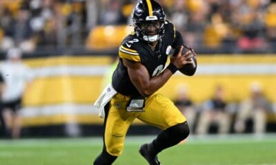 Steelers quarterback Justin Fields