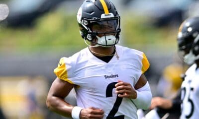 Pittsburgh Steelers quarterback Justin Fields