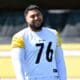 Pittsburgh Steelers rookie offensive tackle Troy Fautanu