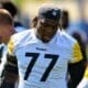 Pittsburgh Steelers offensive tackle Broderick Jones