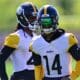 Pittsburgh Steelers wide receiver George Pickens and Running Back Najee Harris