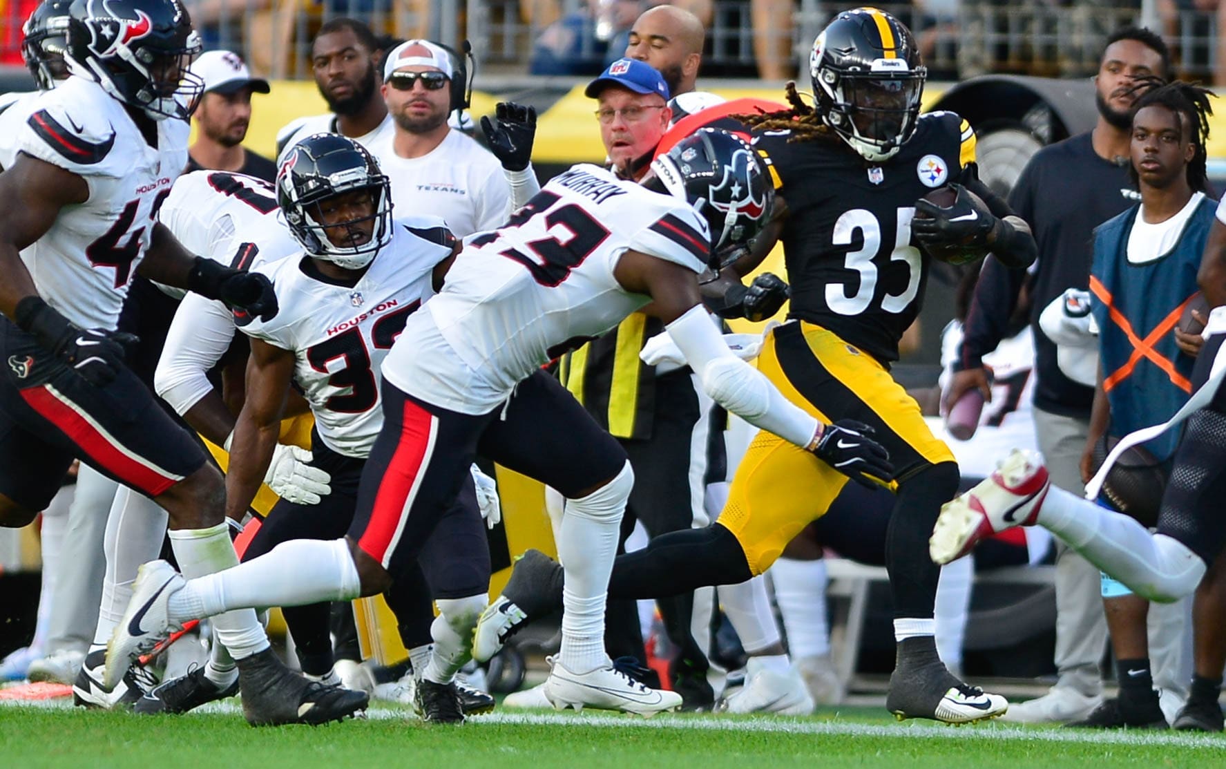 Pittsburgh Steelers RB Jonathan Ward