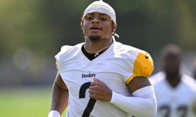 Pittsburgh Steelers quarterback Justin Fields