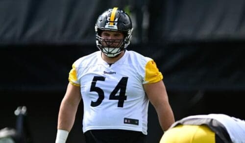 Pittsburgh Steelers Center Zach Frazier