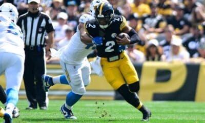 Steelers quarterback Justin Fields