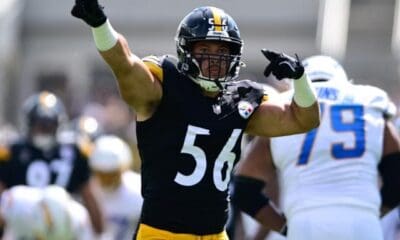 Steelers outside linebacker Alex Highsmith