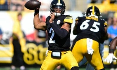 Steelers quarterback Justin Fields