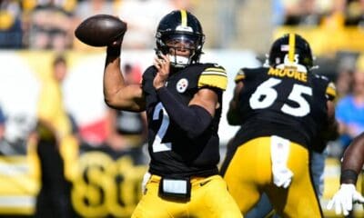 Steelers quarterback Justin Fields