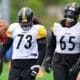 Pittsburgh Steelers OL Isaac Seumalo Dan Moore Jr.