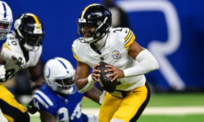 Pittsburgh Steelers quarterback Justin Fields