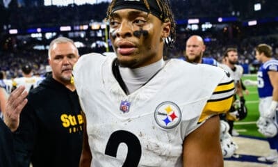 Pittsburgh Steelers quarterback Justin Fields