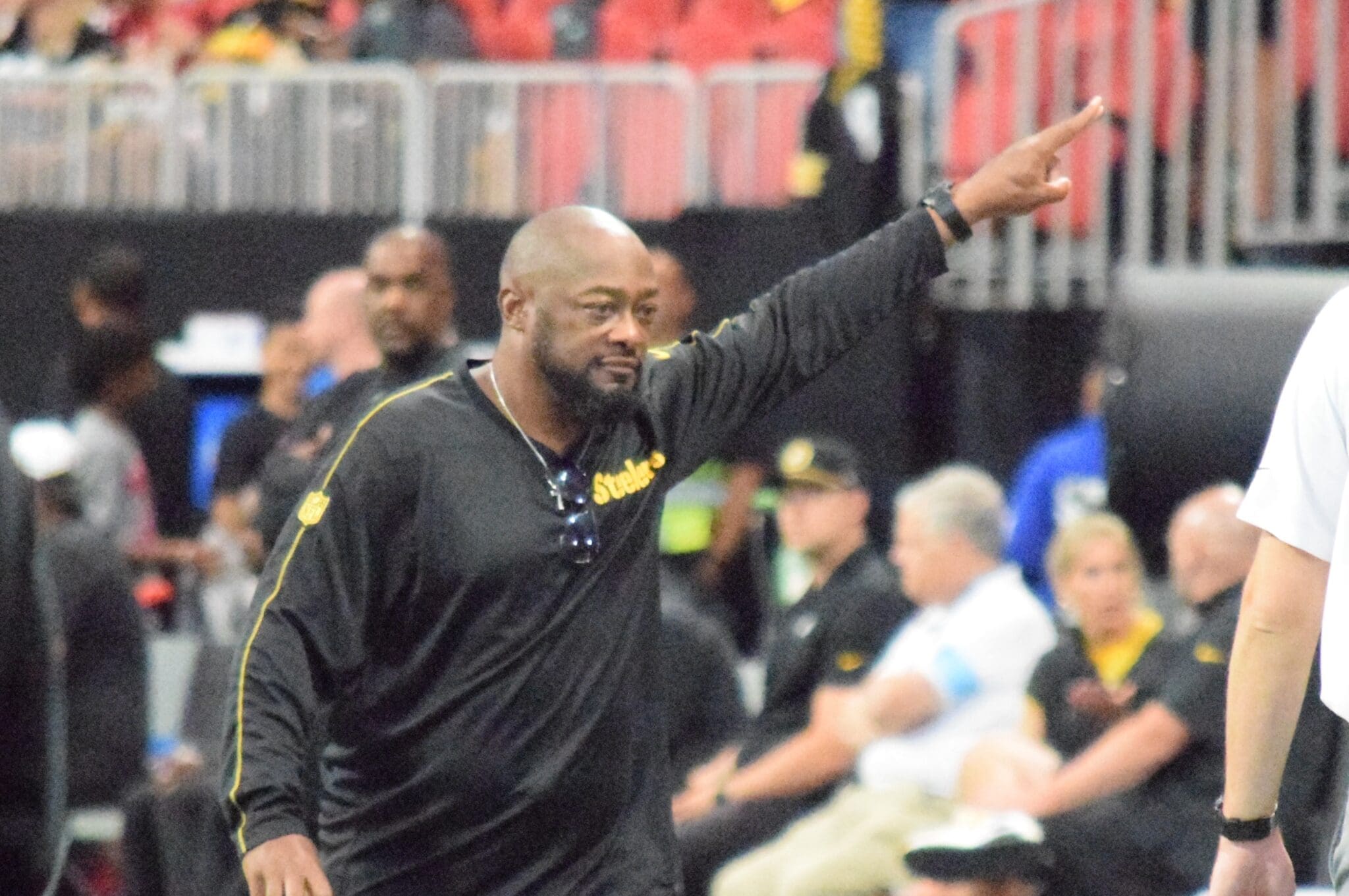 Steelers head coach Mike Tomlin