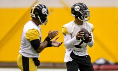 Pittsburgh Steelers QB Russell Wilson, Justin Fields