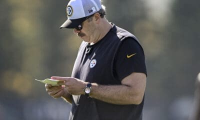 Steelers offensive coordinator Arthur Smith