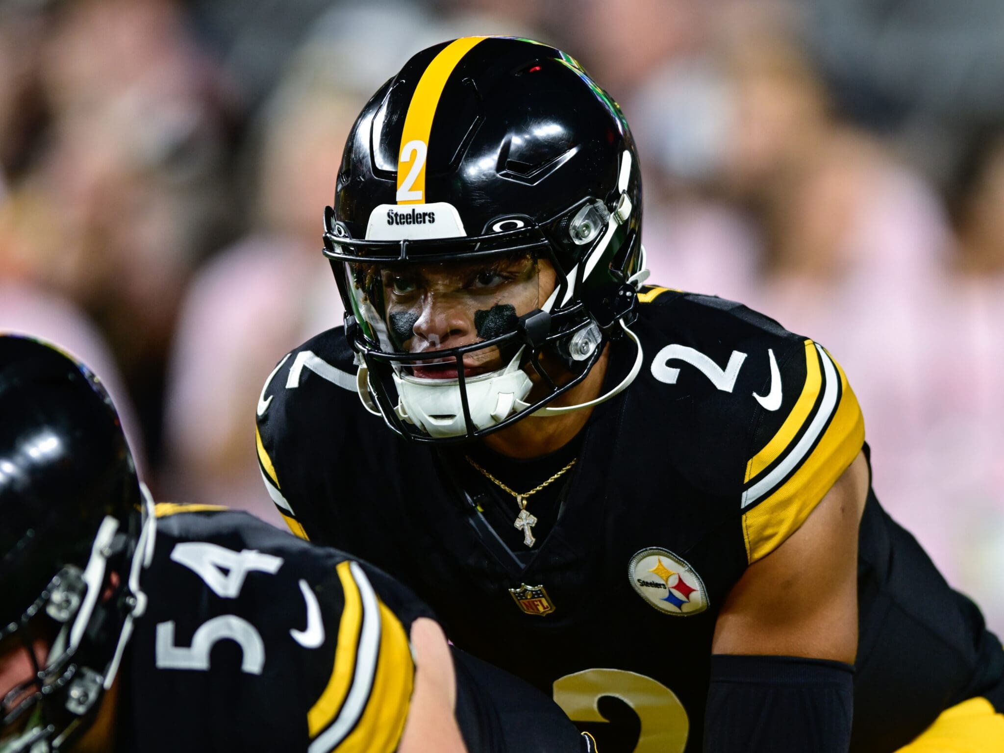 Steelers quarterback Justin Fields