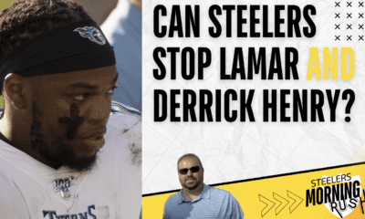 Steelers Ravens Lamar Jackson Derrick Henry