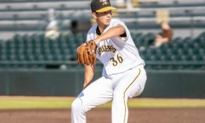 Pirates' prospect Thomas Harrington: photo courtesy of Pittsburgh Pirates.