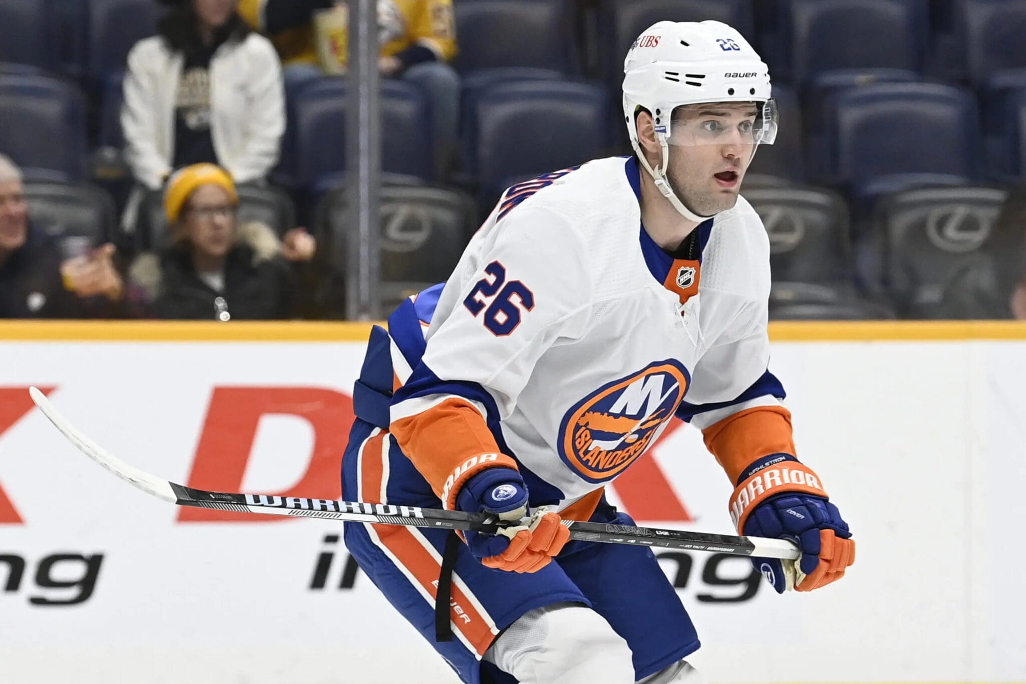 Bruins Can Add Scoring Depth With Struggling Islander Wahlstrom