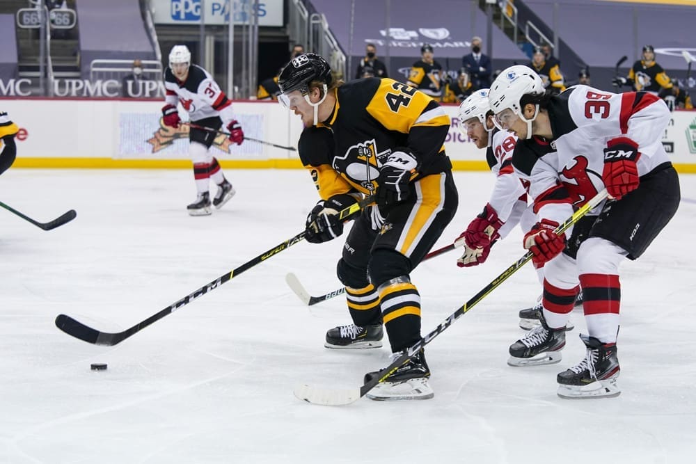 Pittsburgh Penguins, Kasperi Kapanen New Jersey Devils