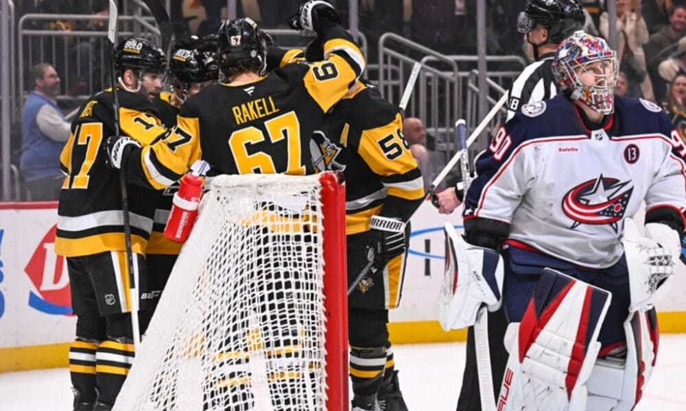 Pittsburgh Penguins, penguins game, rickard rakell celebration