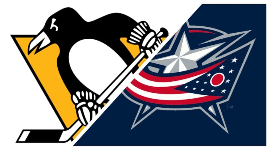 Pittsburgh Penguins game vs. Columbus Blue Jackets logo